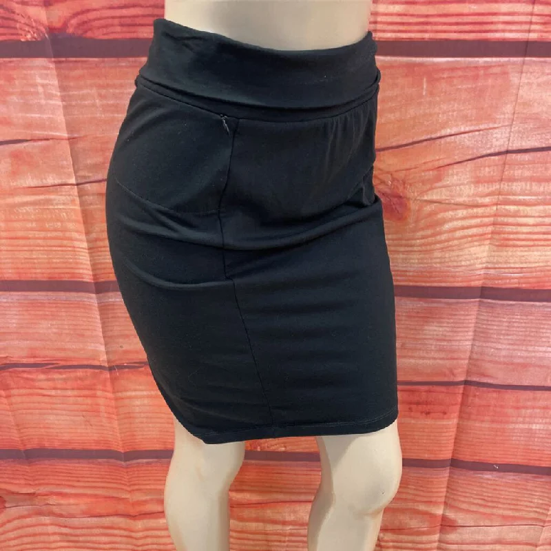 ROYAL ROBBINS BLACK SKIRT SZ XS TCC denim skirt casual