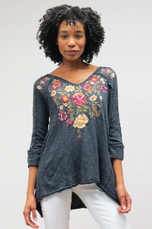 Penni Pullover Top Over Sleeve Pullover