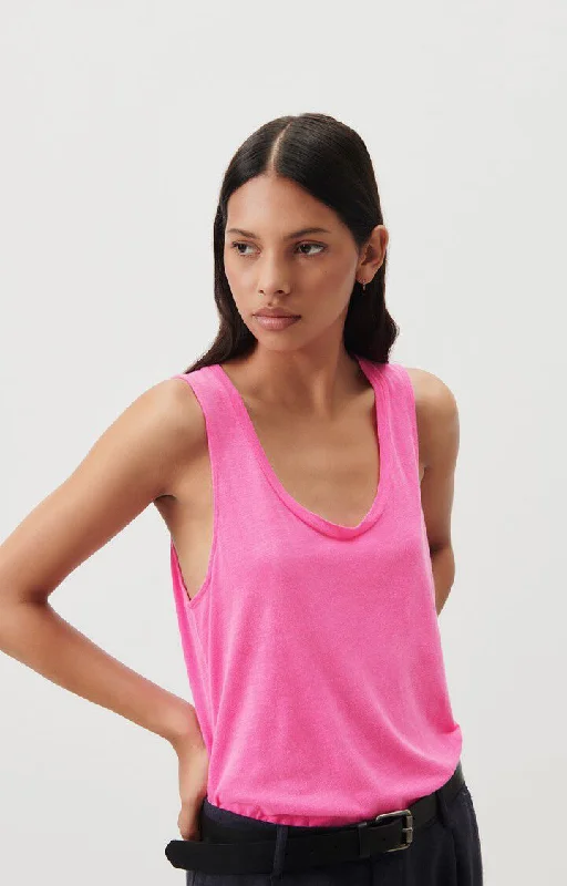 Tank Jac47v Rose-Fluo vibrant tank top