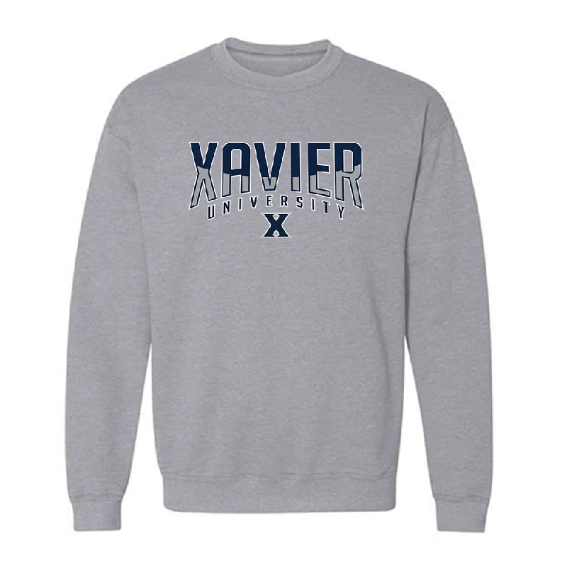 Xavier - NCAA Women's Swimming & Diving : Karlie Dodd - Generic Shersey Crewneck Sweatshirt Hoodie with Pocket Utility Practical