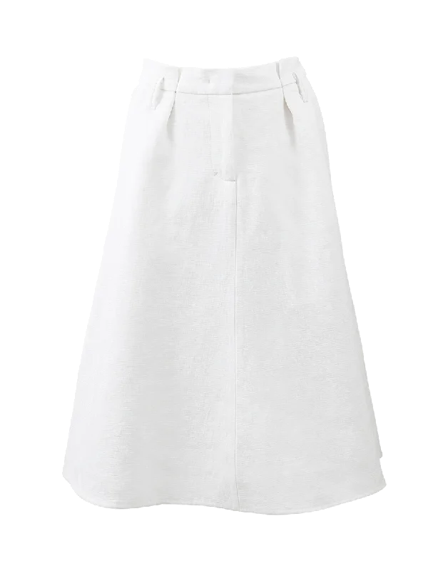 Future Contrast Full Skirt asymmetrical skirt cut