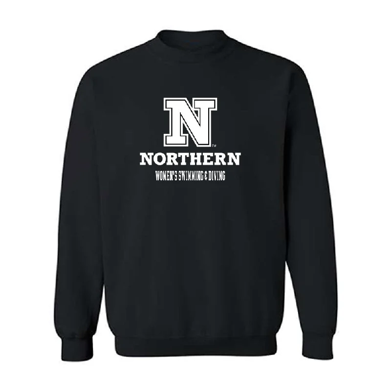 NSU - NCAA Women's Swimming & Diving : Lilly Grebner - Classic Shersey Crewneck Sweatshirt Hoodie with Turtle Neck Cozy Winter