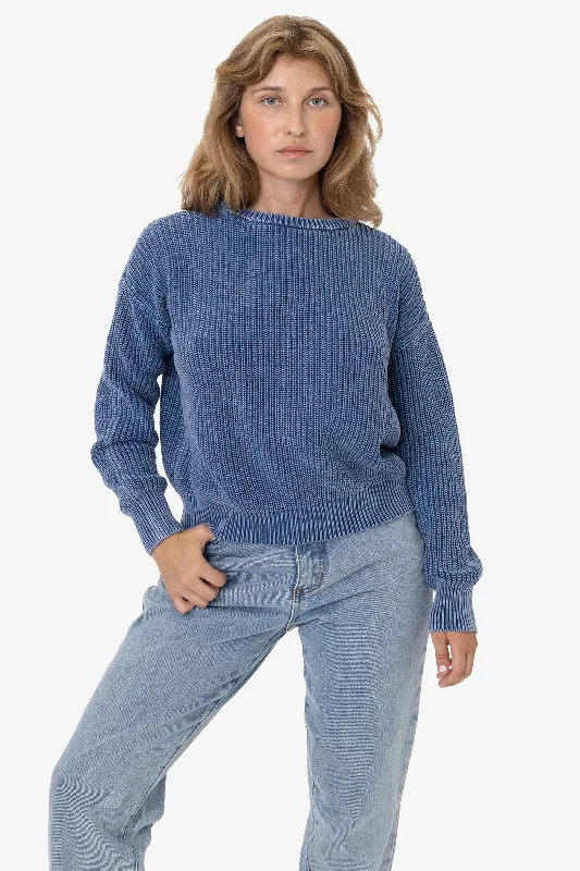 FMP01 - Unisex Fisherman Pullover (Mineral Wash) Cowl Neck Pullover