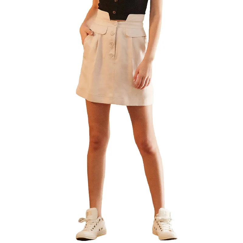 Women's High Waisted Utility Skirt lightweight skirt design