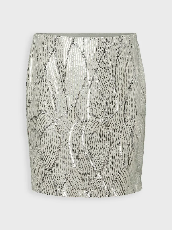 Γυναικεία φούστα παγιέτα VMELLEN HW SHORT SKIRT JRS 10317123 | 10317123 vintage skirt charm Γυναικεία φούστα παγιέτα VMELLEN HW SHORT SKIRT JRS 10317123 | 10317123 vintage skirt charm