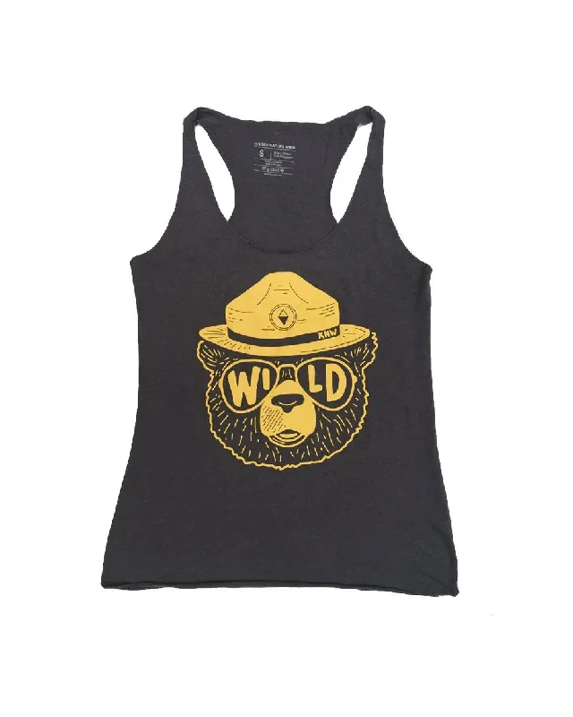 Wildbear Racerback Tank | Black essential tank top