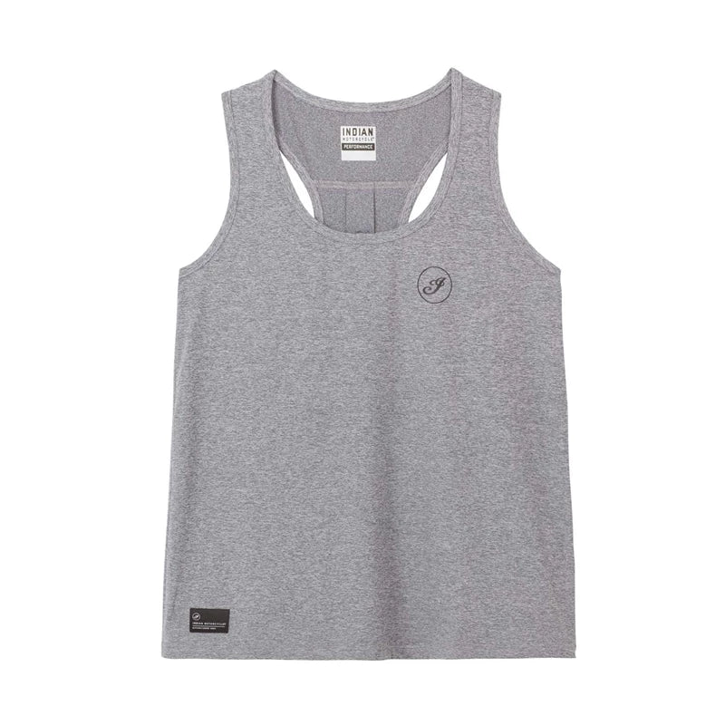 Indian Motorcycle Women's Racerback Athlete Tank, Navy | 2862966 pastel tank top