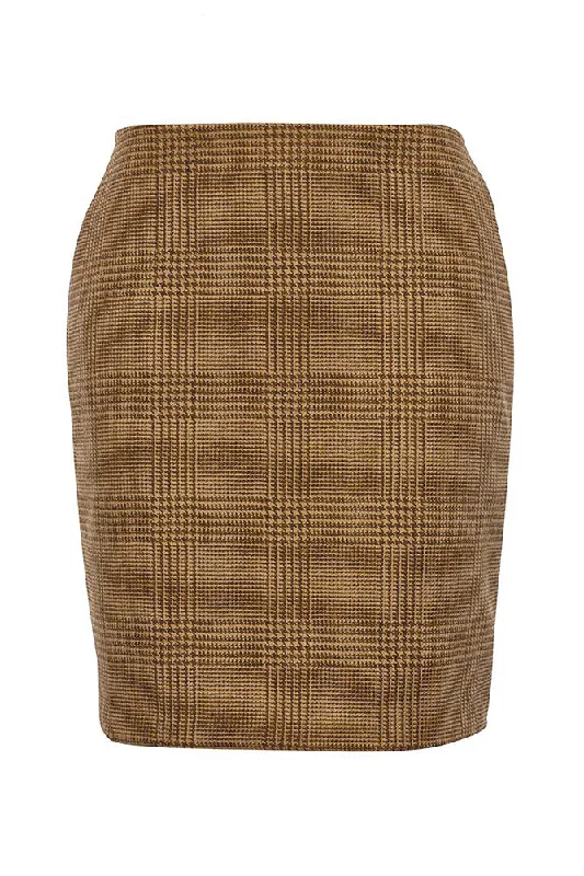 Chelsea Skirt - Tawny lace skirt feminine