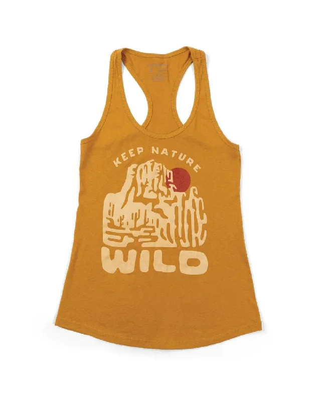 Wild Mesa Women’s Racerback Tank | Pollen fitness tank top