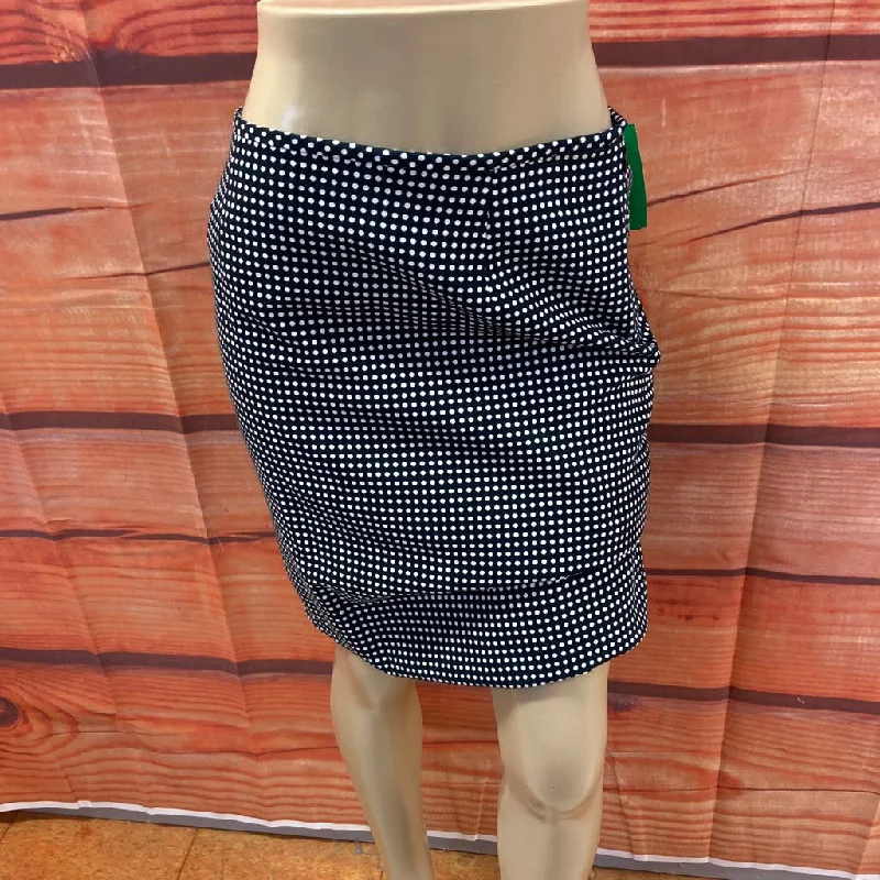 COLLECTIONS FOR LE SUIT BLACK POLKA DOT SKIRT SIZE 8 TCC corduroy skirt durable