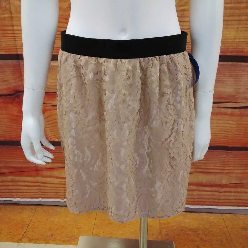 NWT ANN TAYLOR LOFT BLUSH LACE LINED SKIRT SIZE 6 TCC corduroy skirt textured