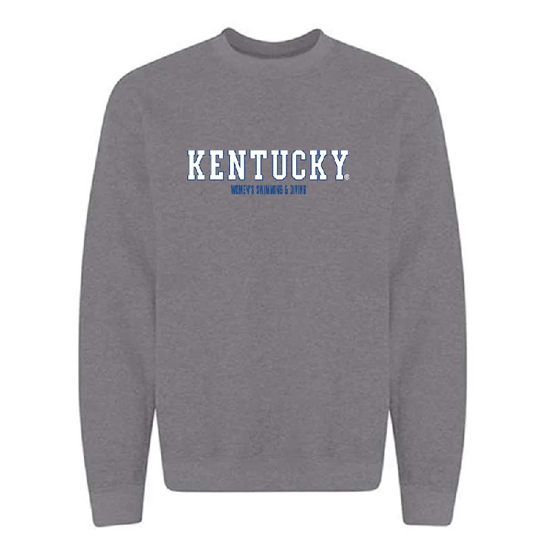 Kentucky - NCAA Women's Swimming & Diving : Torie Buerger - Classic Fashion Shersey Crewneck Sweatshirt Hoodie with Illustration Artistic Creative