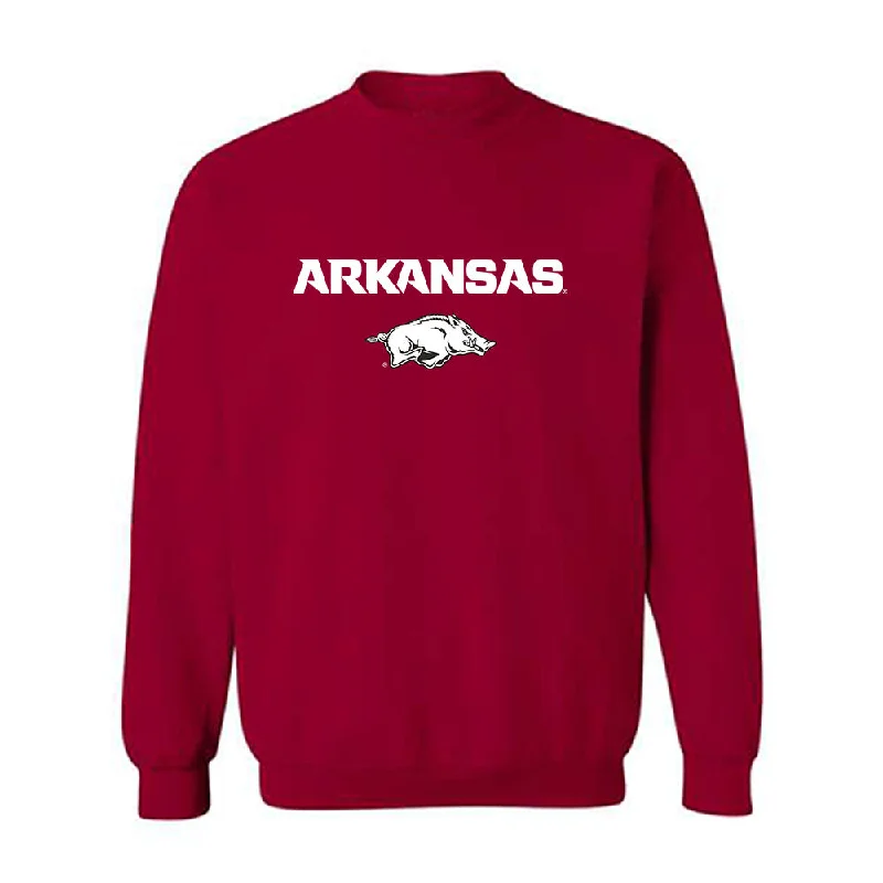 Arkansas - NCAA Women's Swimming & Diving : Kanah Pumphrey - Classic Shersey Crewneck Sweatshirt Hoodie with Drop Shoulder Relaxed Streetwear