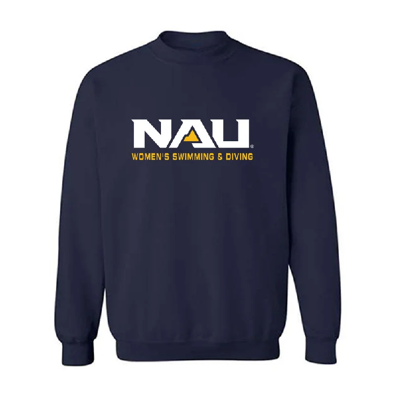 Northern Arizona - NCAA Women's Swimming & Diving : Bena Koehn - Classic Shersey Crewneck Sweatshirt Hoodie with Pastel Soft Subtle