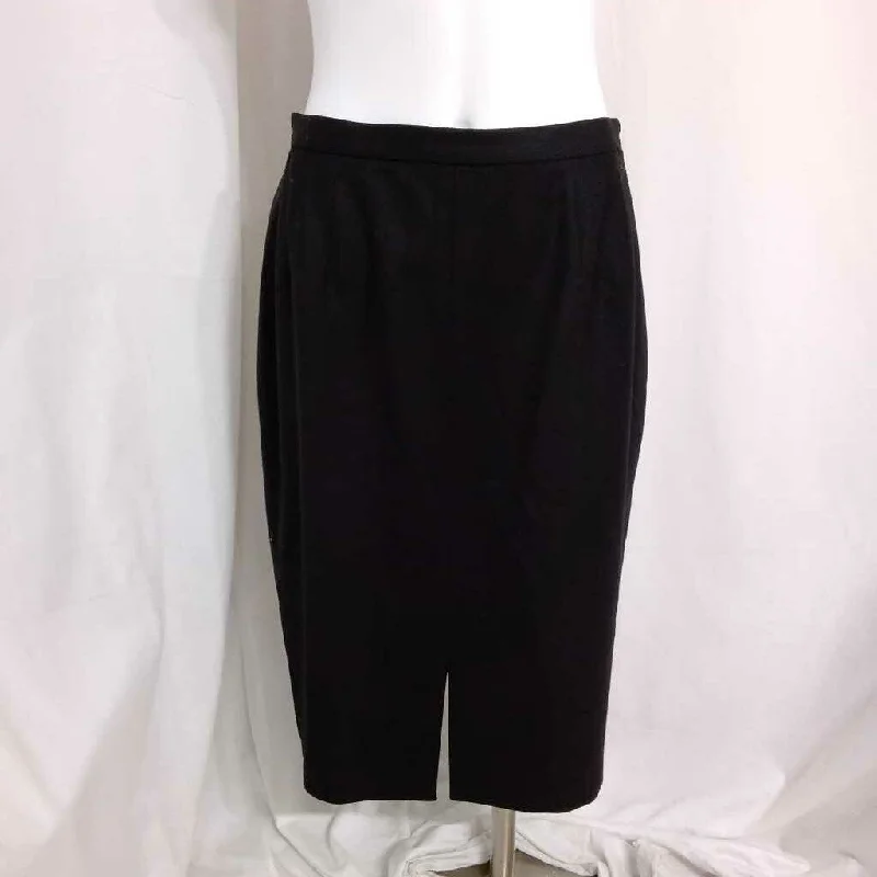 TALBOTS BLACK WOOL LINED SKIRT SIZE 10 PETITE TCC linen skirt airy