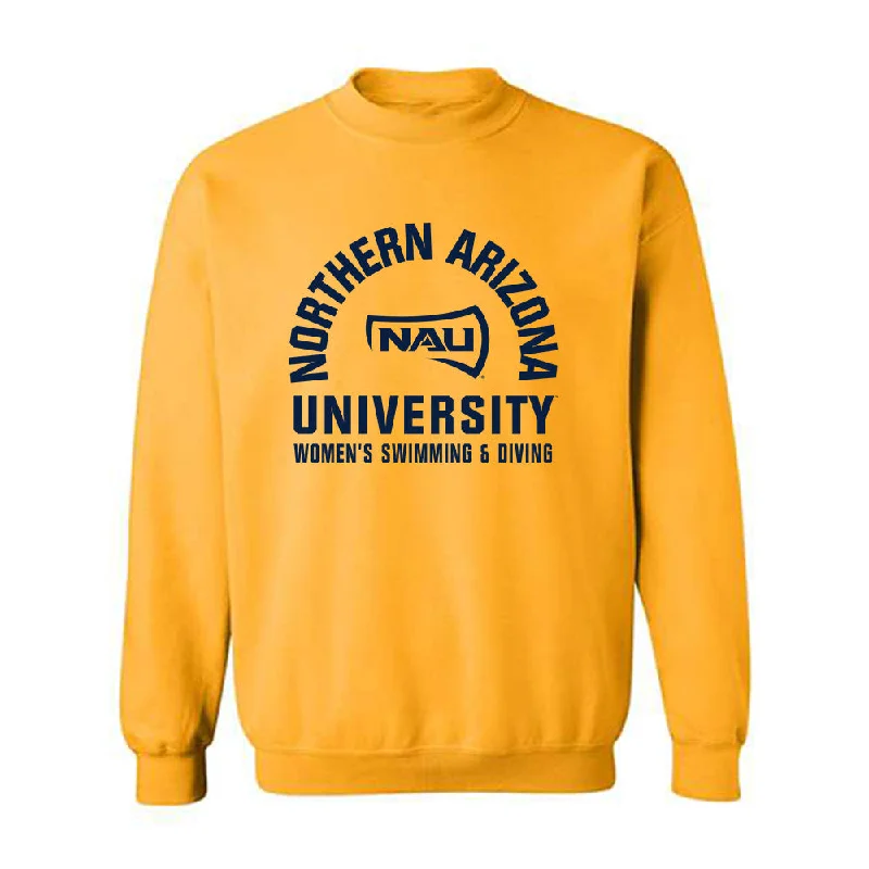 Northern Arizona - NCAA Women's Swimming & Diving : Bena Koehn - Classic Shersey Crewneck Sweatshirt Hoodie with Tie-Dye Psychedelic Retro