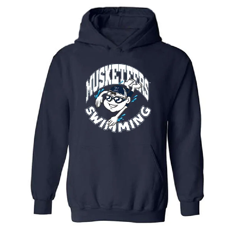 Xavier - NCAA Women's Swimming & Diving : Karlie Dodd - Hooded Sweatshirt Graphic Hoodie Design Print