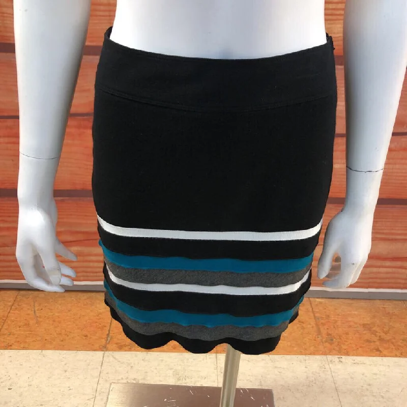 WHITE HOUSE BLACK MARKET BLACK WHITE SIDE ZIP SKIRT SIZE 00 corduroy skirt durable