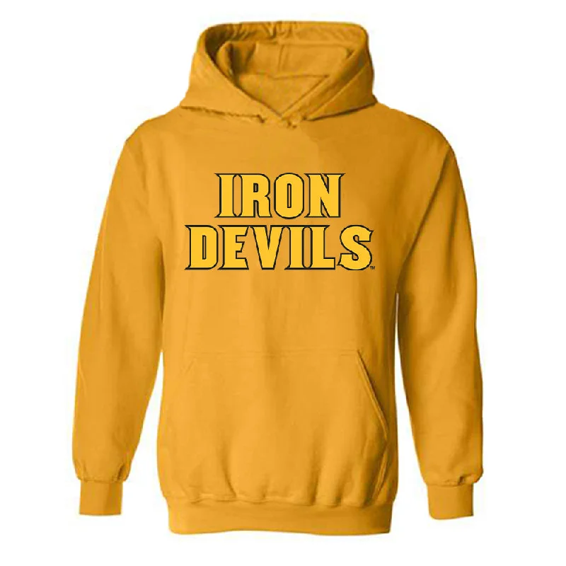 Arizona State - NCAA Women's Swimming & Diving : Amayah Wiley - Replica Shersey Hooded Sweatshirt Hoodie with Puffed Sleeves Voluminous Trendy