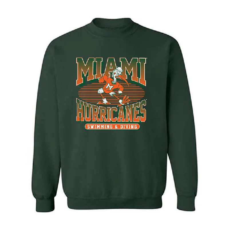 Miami - NCAA Women's Swimming & Diving : Ashlyn Massey - Classic Shersey Crewneck Sweatshirt Hoodie Sweatshirt Pullover