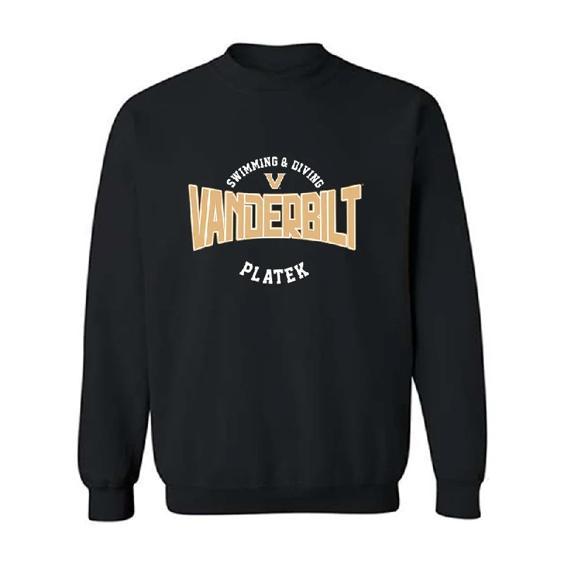 Vanderbilt - NCAA Women's Swimming & Diving : Ella Platek - Classic Fashion Shersey Crewneck Sweatshirt Hoodie with Camouflage Military Edgy