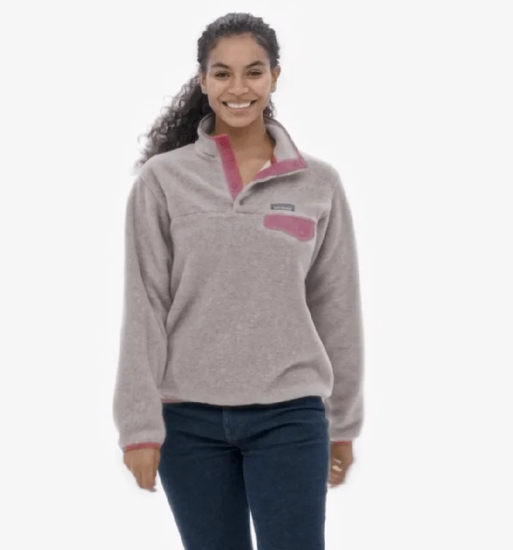 Patagonia Women's LW Synchilla® Snap-T® Fleece Pullover Cold Shoulder Design