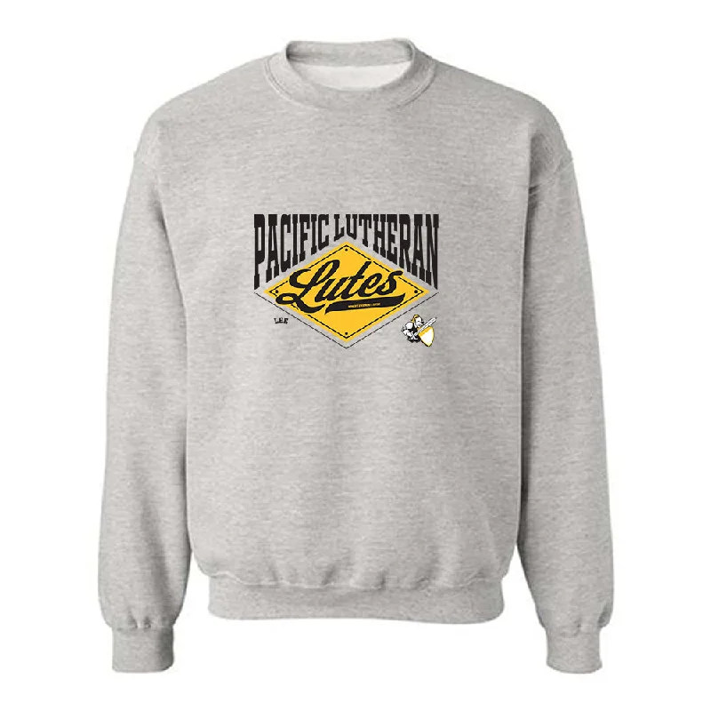 PLU - NCAA Women's Swimming & Diving : Jessica Lee - Classic Fashion Shersey Crewneck Sweatshirt Hoodie with Snap Buttons Easy Quick