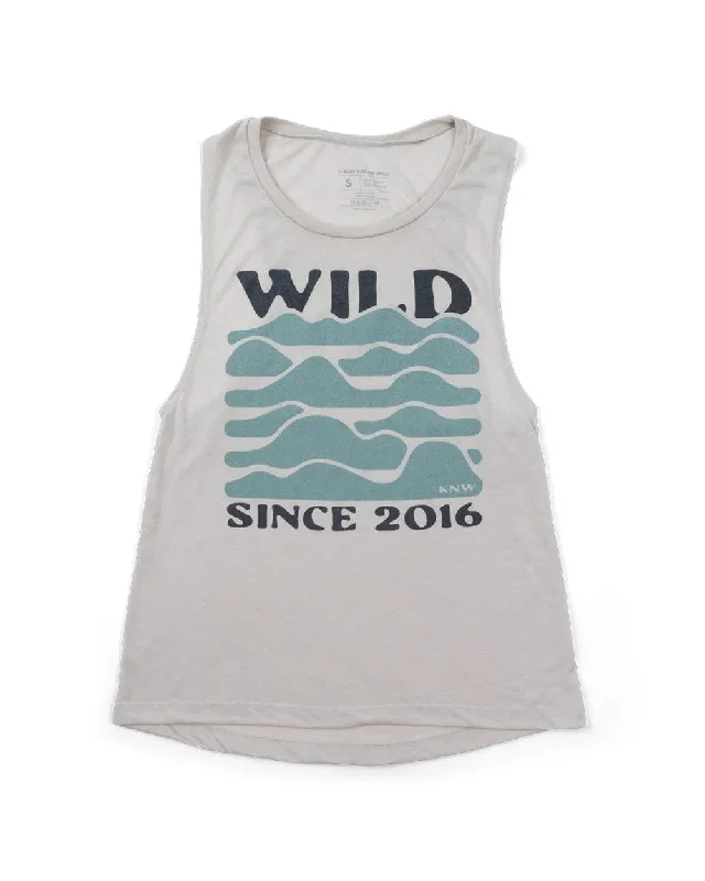 Wild Sierra Women’s Muscle Tank | Dust halter tank top