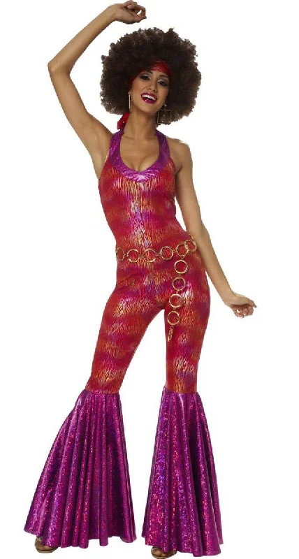 1970s Womens Foxy Lady Fancy Dress Costume Tunics Distressed trendy
