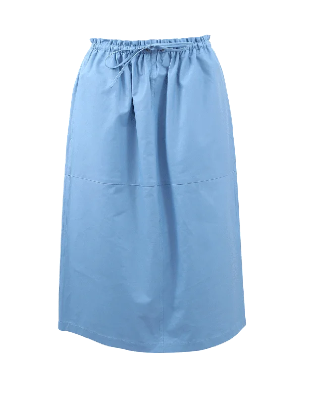 Cayena Leather Skirt denim skirt durable