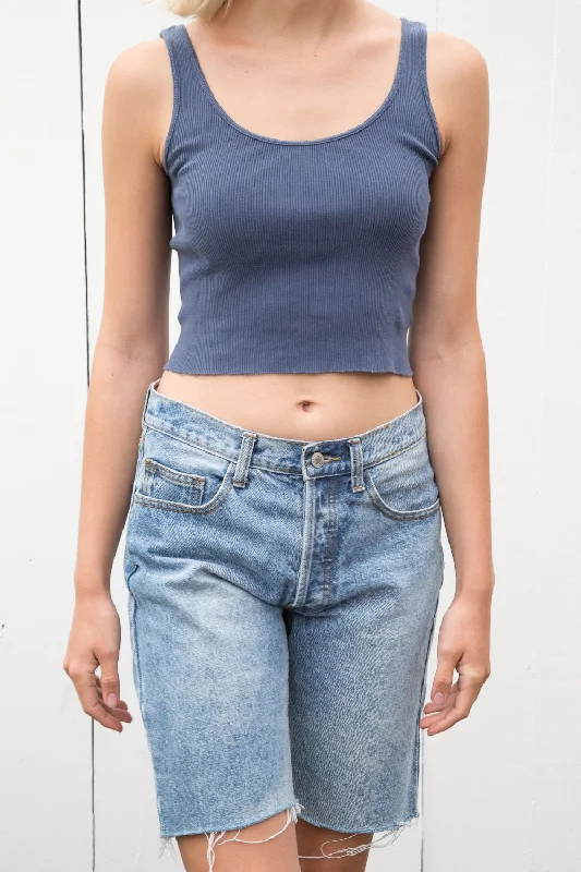 Faded Navy Blue
