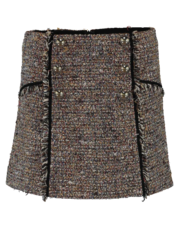 Starck Tweed Skirt vintage skirt charm