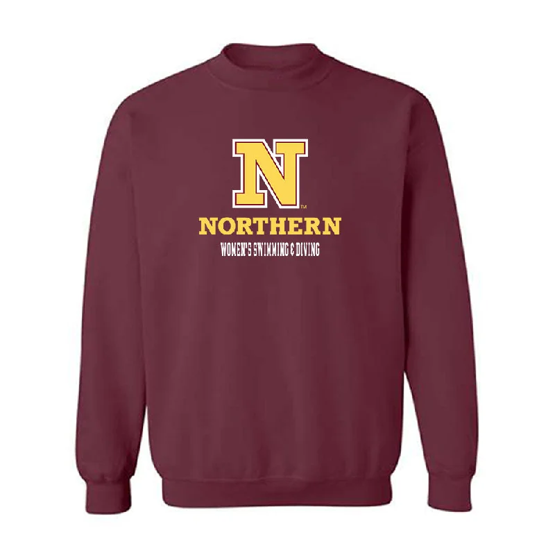 NSU - NCAA Women's Swimming & Diving : Lilly Grebner - Classic Shersey Crewneck Sweatshirt Hoodie with Crew Neck Simple Timeless