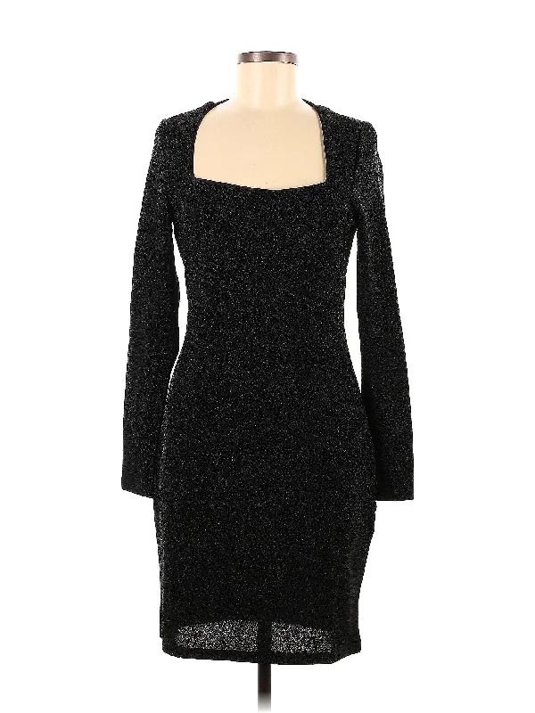 Cocktail Dress Turtleneck Warm Winter