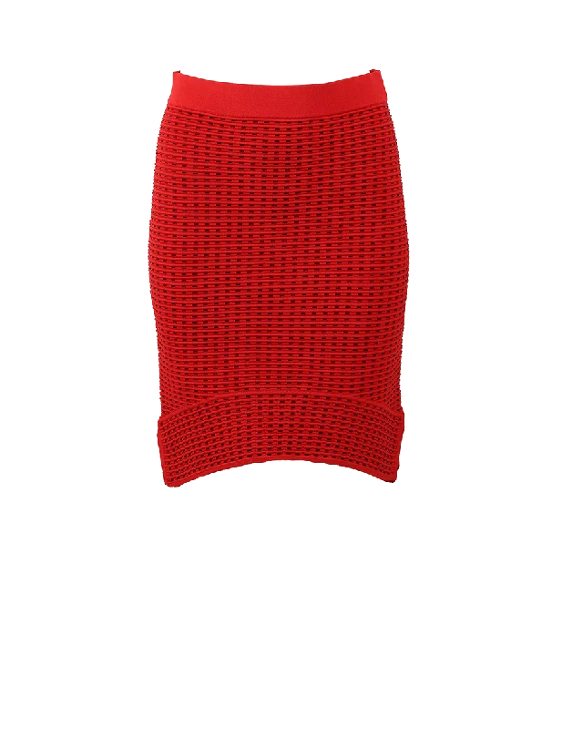 Mullet Dasha Knit Skirt athletic skirt fit