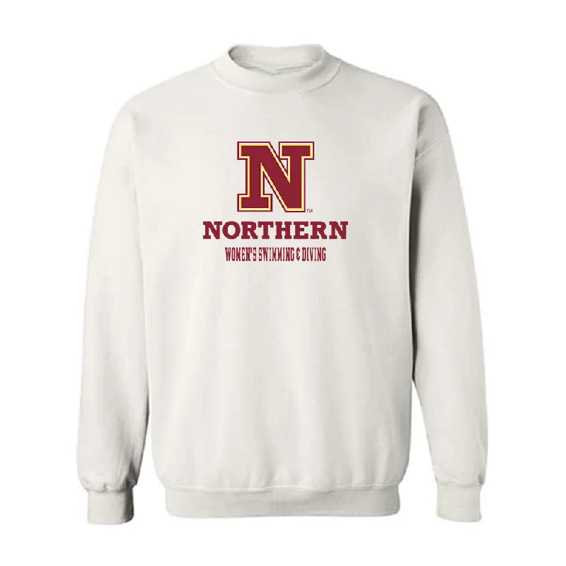 NSU - NCAA Women's Swimming & Diving : Lilly Grebner - Crewneck Sweatshirt Hoodie with High Neck Warm Protective