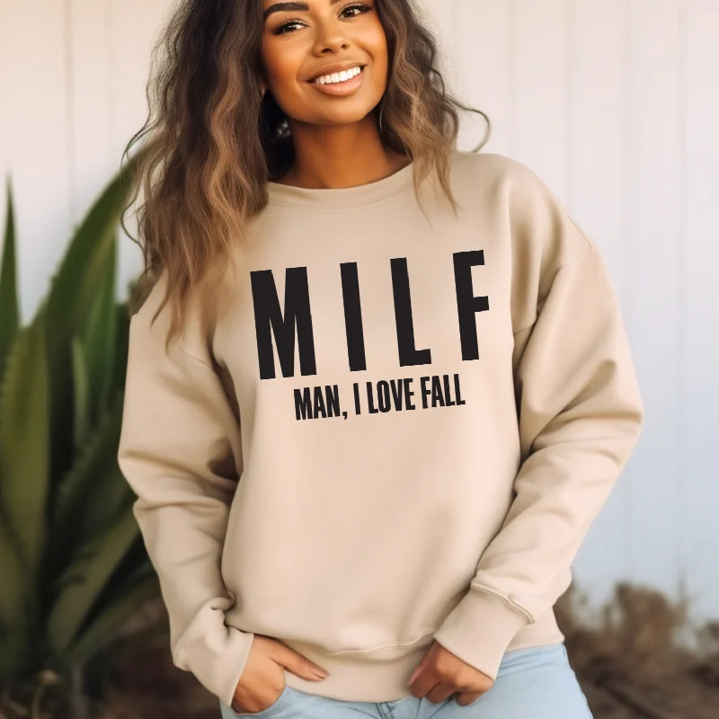 MILF • Sand Pullover Oversized Cozy Pullover