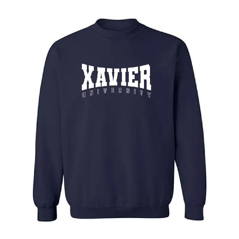 Xavier - NCAA Women's Swimming & Diving : Karlie Dodd - Generic Shersey Crewneck Sweatshirt Hoodie Jacket Zipper Layering