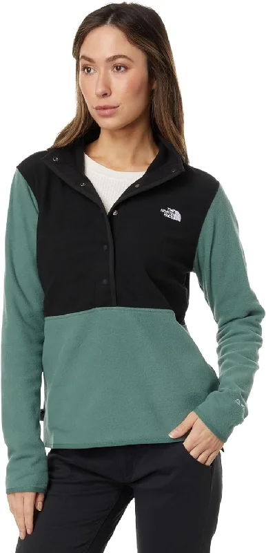 Women's Alpine  Polartec® 100 Half-Snap Fleece Pullover Chunky Knit Pullover