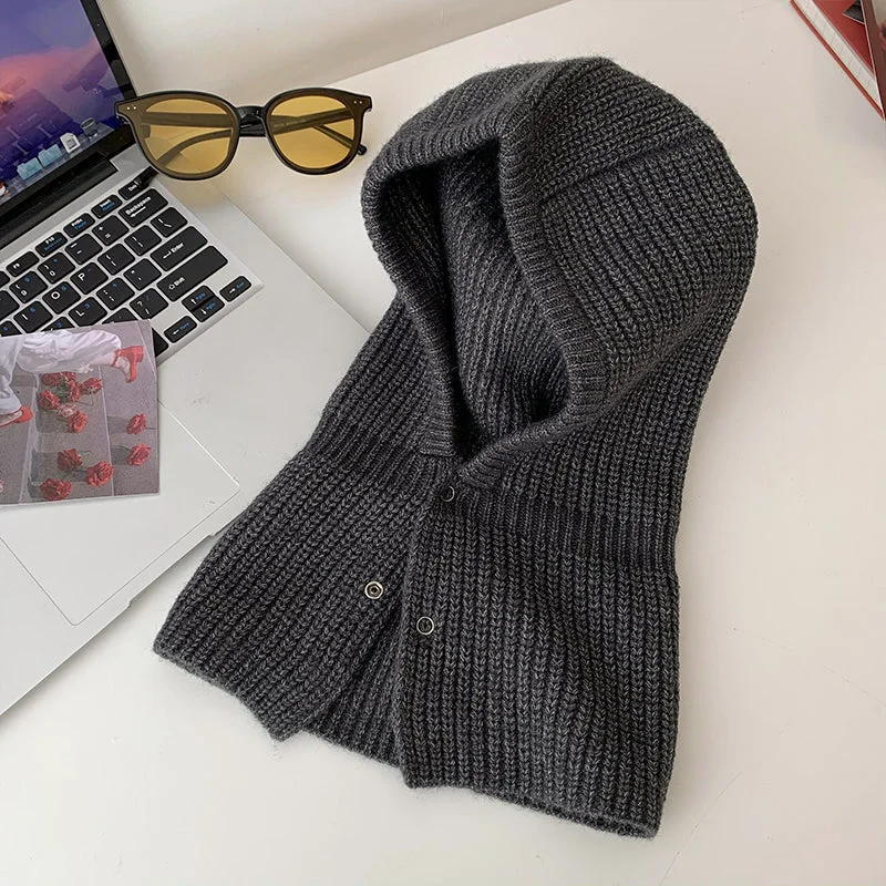 Grey (solid color knit)