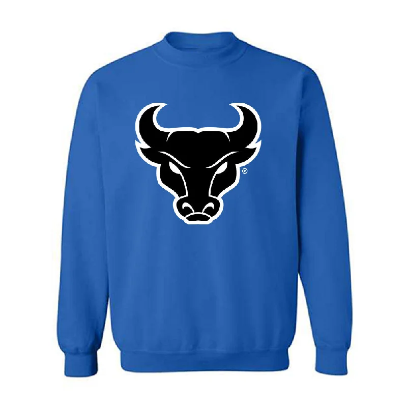 Buffalo - NCAA Women's Swimming & Diving : Alex Ericson - Crewneck Sweatshirt Hoodie with Front Slit Layering Stylish