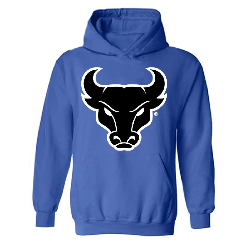 Buffalo - NCAA Women's Swimming & Diving : Alex Ericson - Hooded Sweatshirt Hoodie with Tied Waist Feminine Flattering