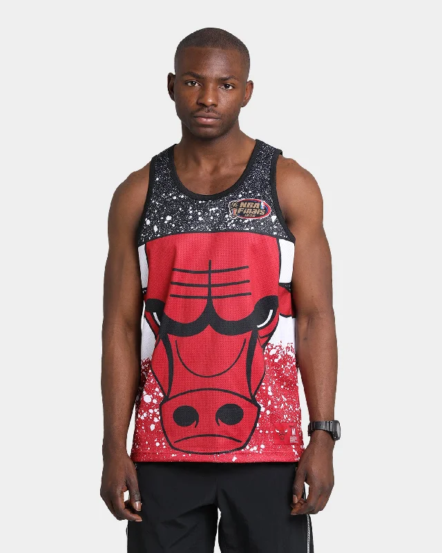 Mitchell & Ness Chicago Bulls Jumbotron Sublimated Tank Red mint tank top