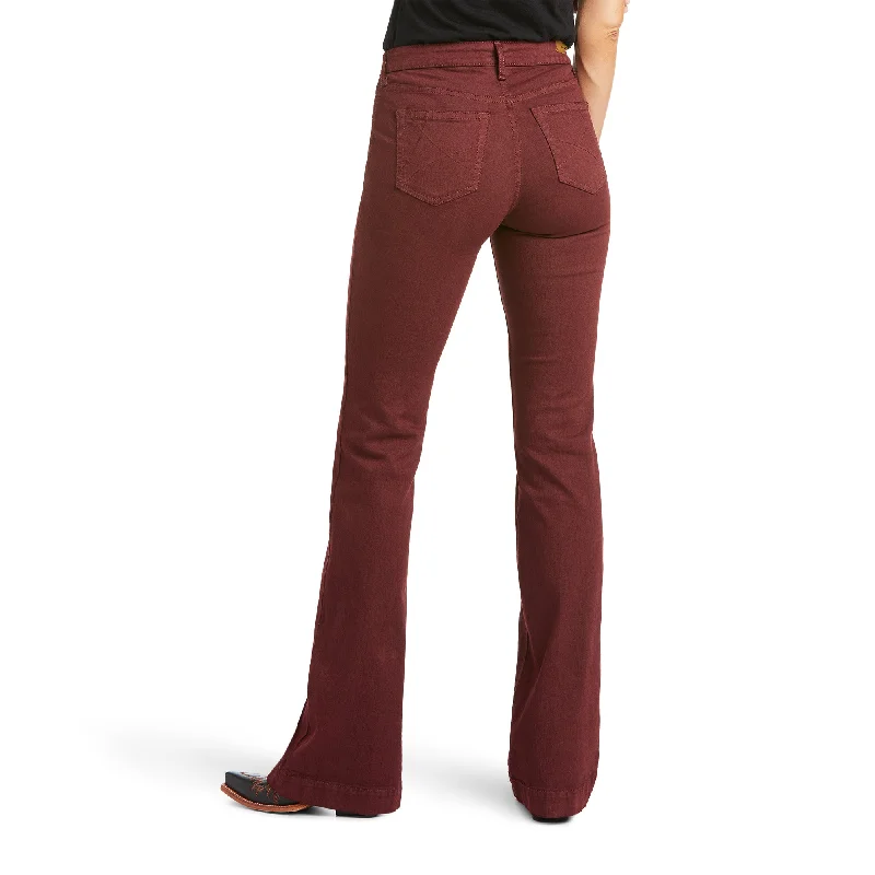 Ariat® Ladies Ella Slim Trouser Wide Leg Jeans 10037942 Trousers fashionable chic