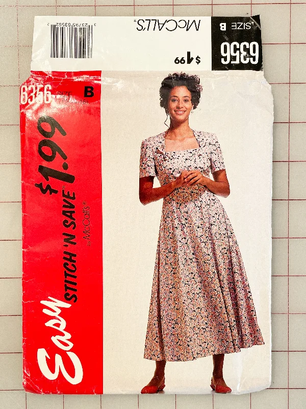 SALE 1993 Stitch 'n Save 6356 Pattern - Dress FACTORY FOLDED