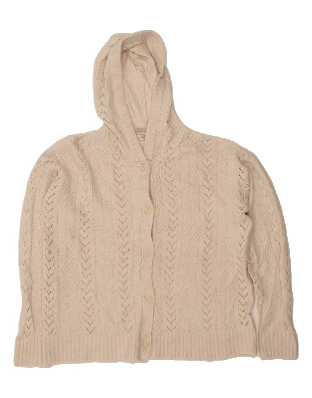 FAT FACE Womens Hooded Cardigan Sweater UK 12 Medium Off White Nylon Long Cardigan Short Cardigan Medium Cardigan FAT FACE Womens Hooded Cardigan Sweater UK 12 Medium Off White Nylon Long Cardigan Short Cardigan Medium Cardigan