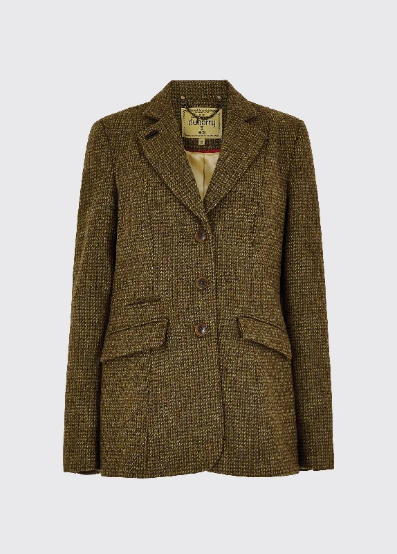 Darkhedge Tweed Jacket - Heath Fleece Jacket Down Jacket Feather Jacket