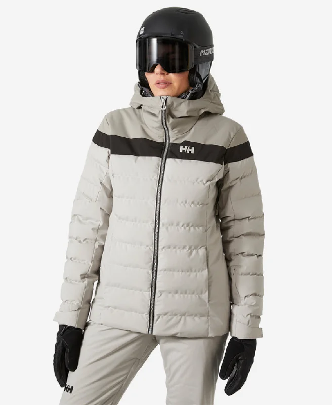 W IMPERIAL PUFFY JACKET, Mellow Grey Nylon Fabric Polyester Fabric Spandex Fabric
