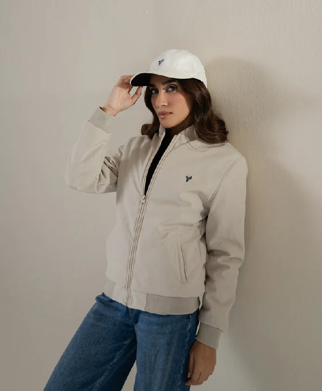 Cream Soft Shell Jacket (Women) Mesh Jacket Canvas Jacket Denim Jacket