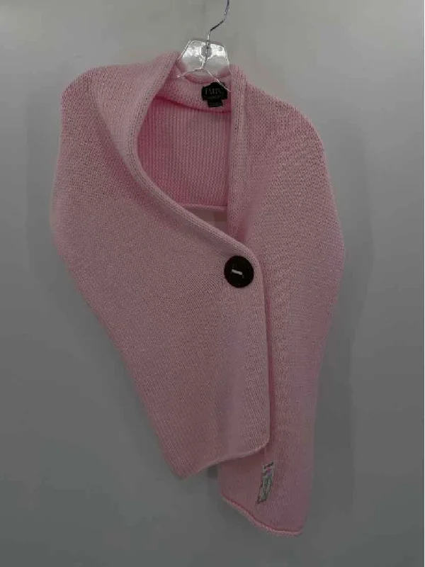 Pre-Owned Pure Handknit Pink Size One Size Cotton Shawl Sweater Sequined Glittery Shiny Pre-Owned Pure Handknit Pink Size One Size Cotton Shawl Sweater Sequined Glittery Shiny